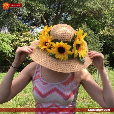 How to Make a Sunflower Hat
