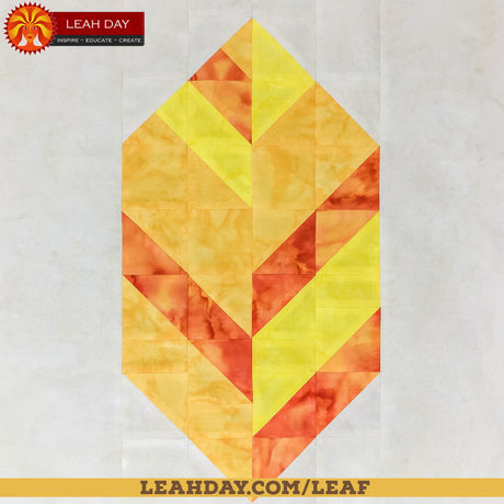 How to Piece Quarter Square Triangles, Leaf Peepers Week 4