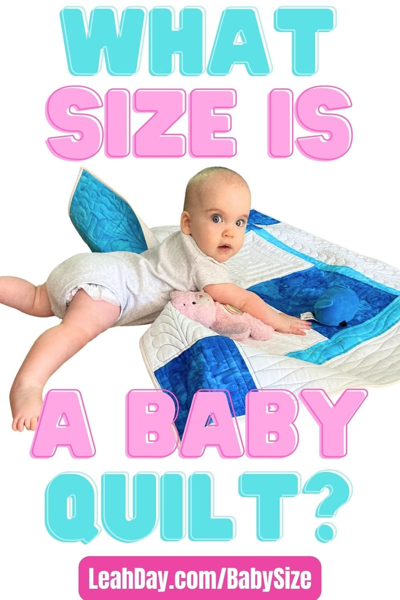 What is the Perfect Baby Quilt Size? Quilt Size Chart & Pics