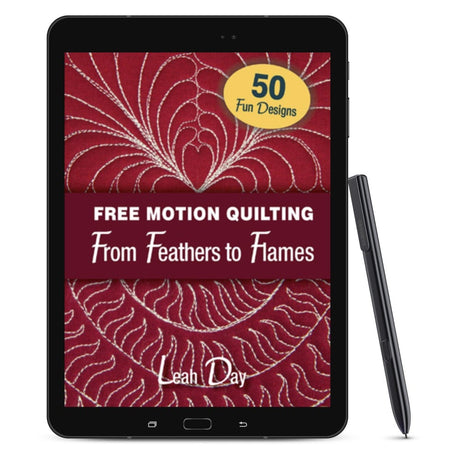 Free motion quilting tools, books, and online classes