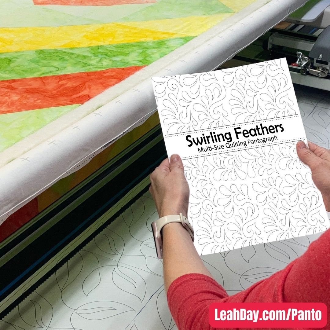 Pantograph Quilting Patterns for Home Machines and Longarms