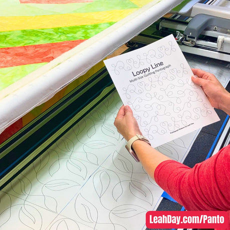 Pantograph Quilting Patterns Loops