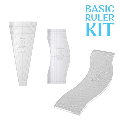 Basic Ruler Quilting Kit | Quilting Rulers