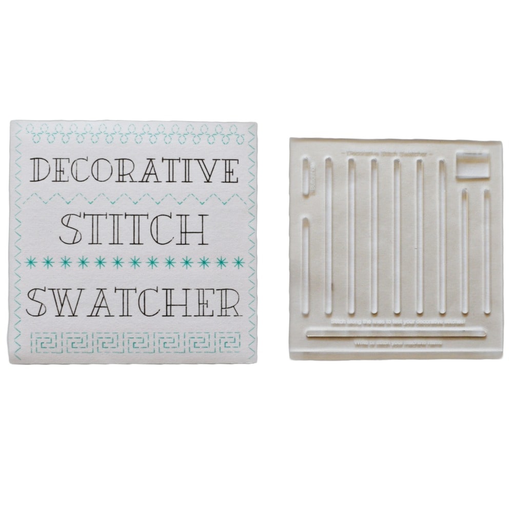 Decorative Stitch Swatcher Template