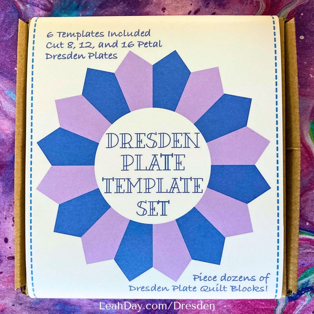 Dresden Plate Quilt Block Template Set