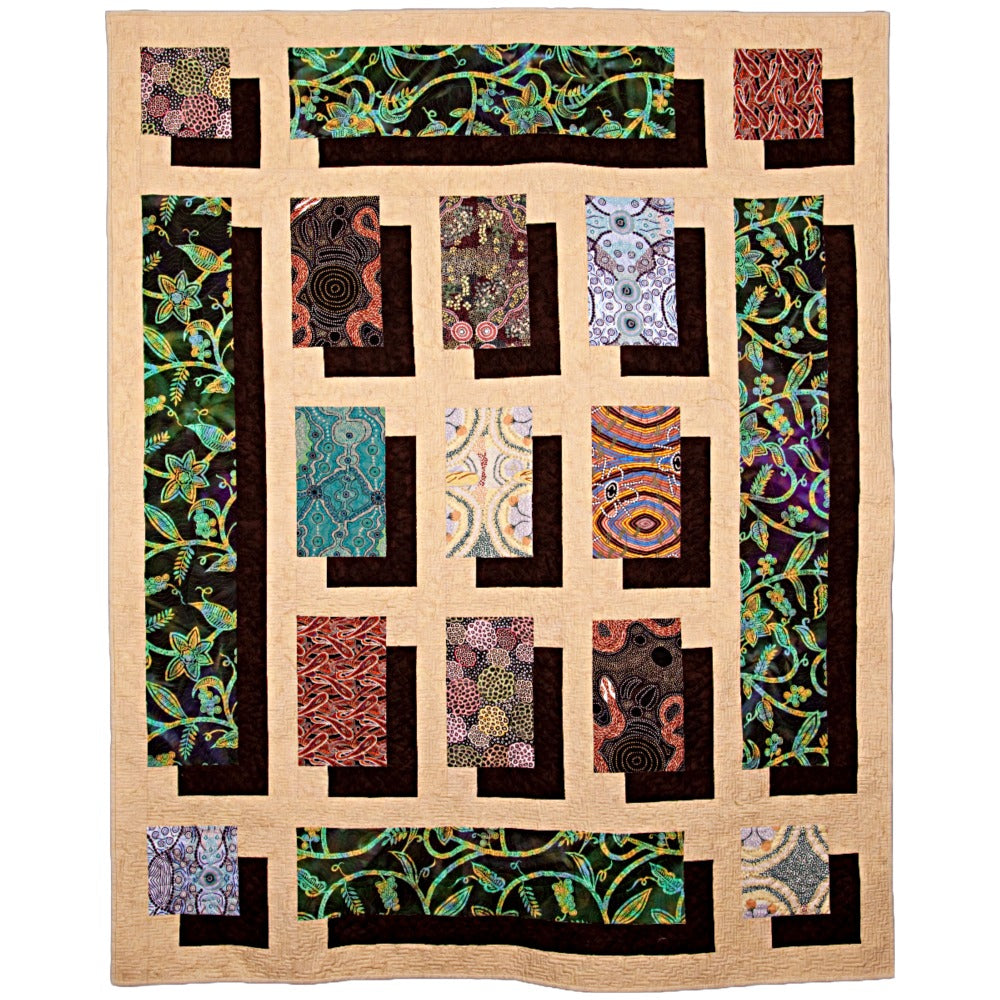 Fabric Shadow Showcase Quilt Pattern