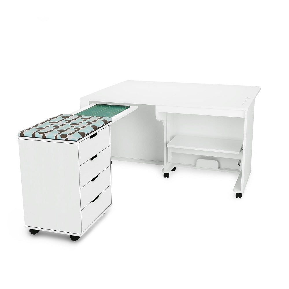 A Sewing Table with Storage - The Laverne and Shirley Sewing Cabinet
