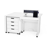 A Sewing Table with Storage - The Laverne and Shirley Sewing Cabinet