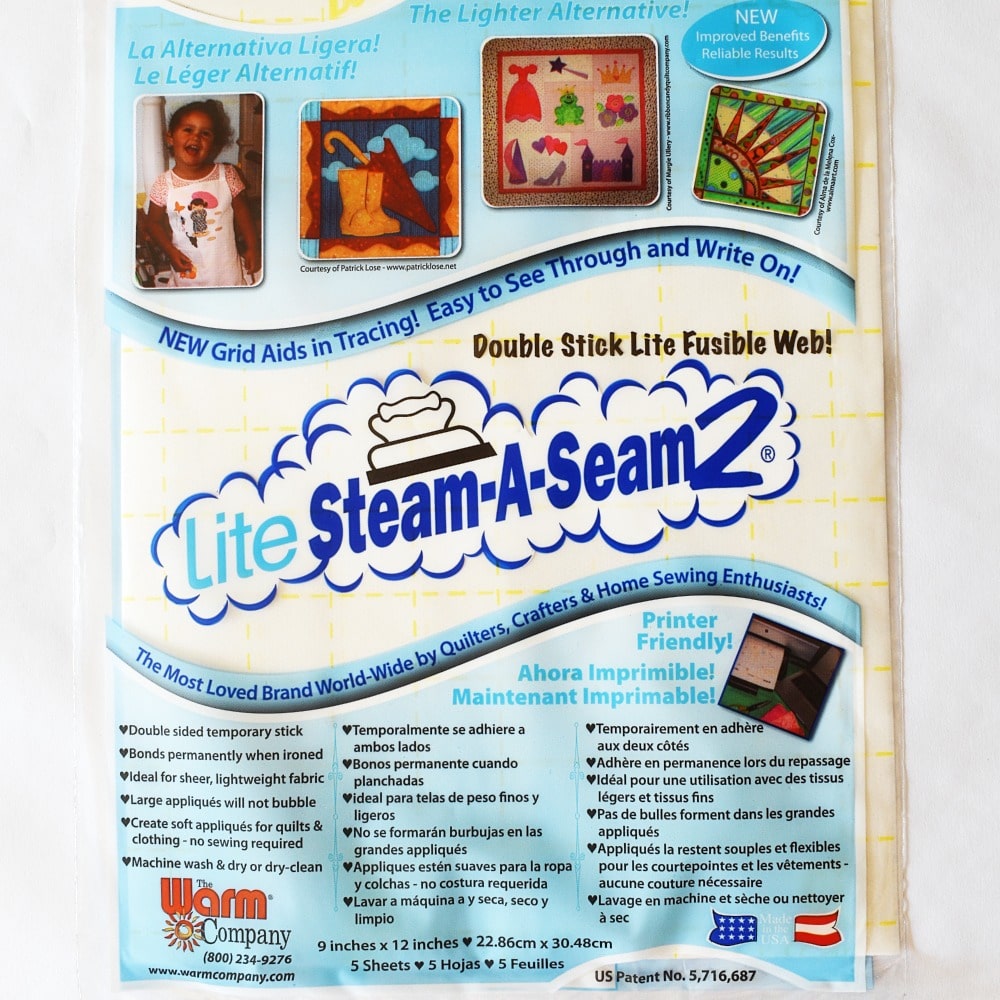 Lite Steam a Seam 2 Fusible Web