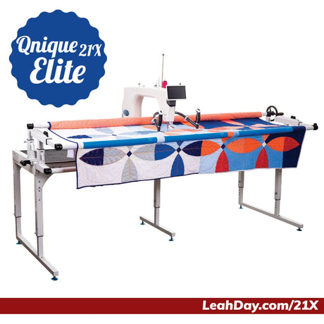 Qnique 21X Elite and Free Quilting Frame