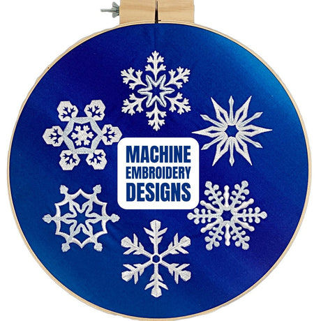 Snowflake Machine Embroidery Designs