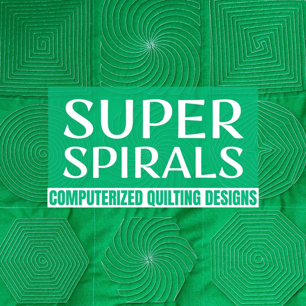 Super Spirals Computerized Quilting Designs QCT