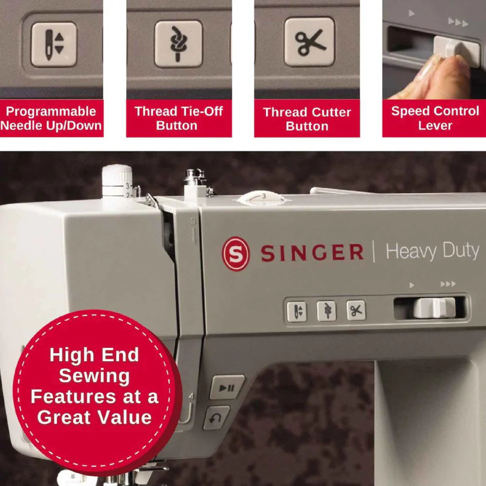 Singer Heavy Duty 6800C Computerized Sewing Machine