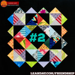 Friendship Sampler Quilt Along Block 2