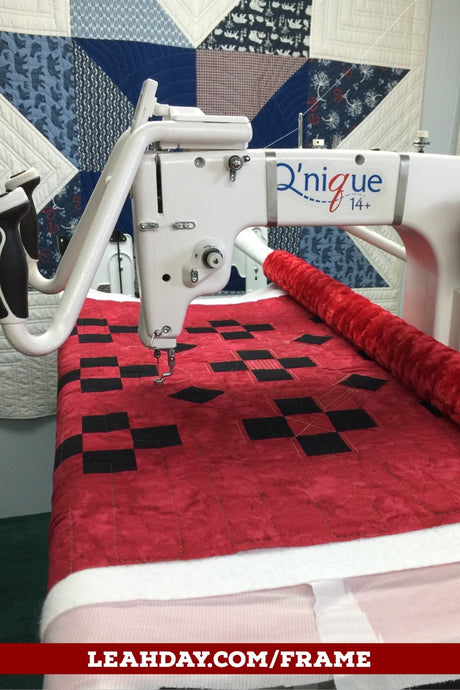Longarm Ruler Quilting on a Baby Quilt