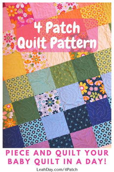 4 Patch Quilt Pattern