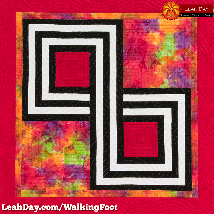 Infinity Knot Quilt from Explore Walking Foot Quilting