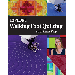 Quilts from Explore Walking Foot Quilting with Leah Day