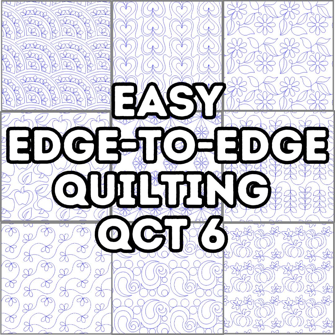 Learn How to Do Easy Edge to Edge Quilting with QCT 6 – LeahDay.com