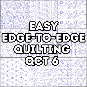 Easy Edge to Edge Quilting QCT 6