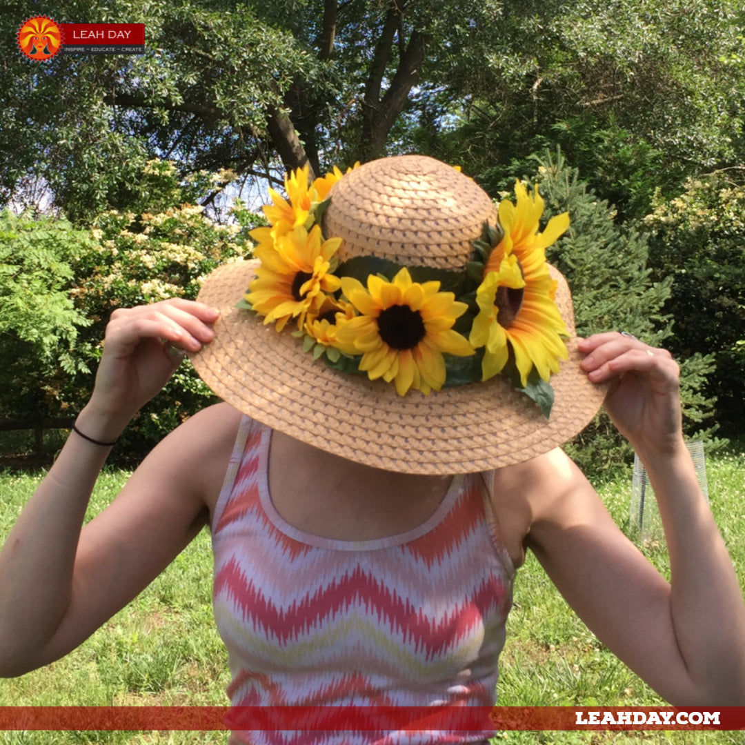 How to Make a Sunflower Hat –