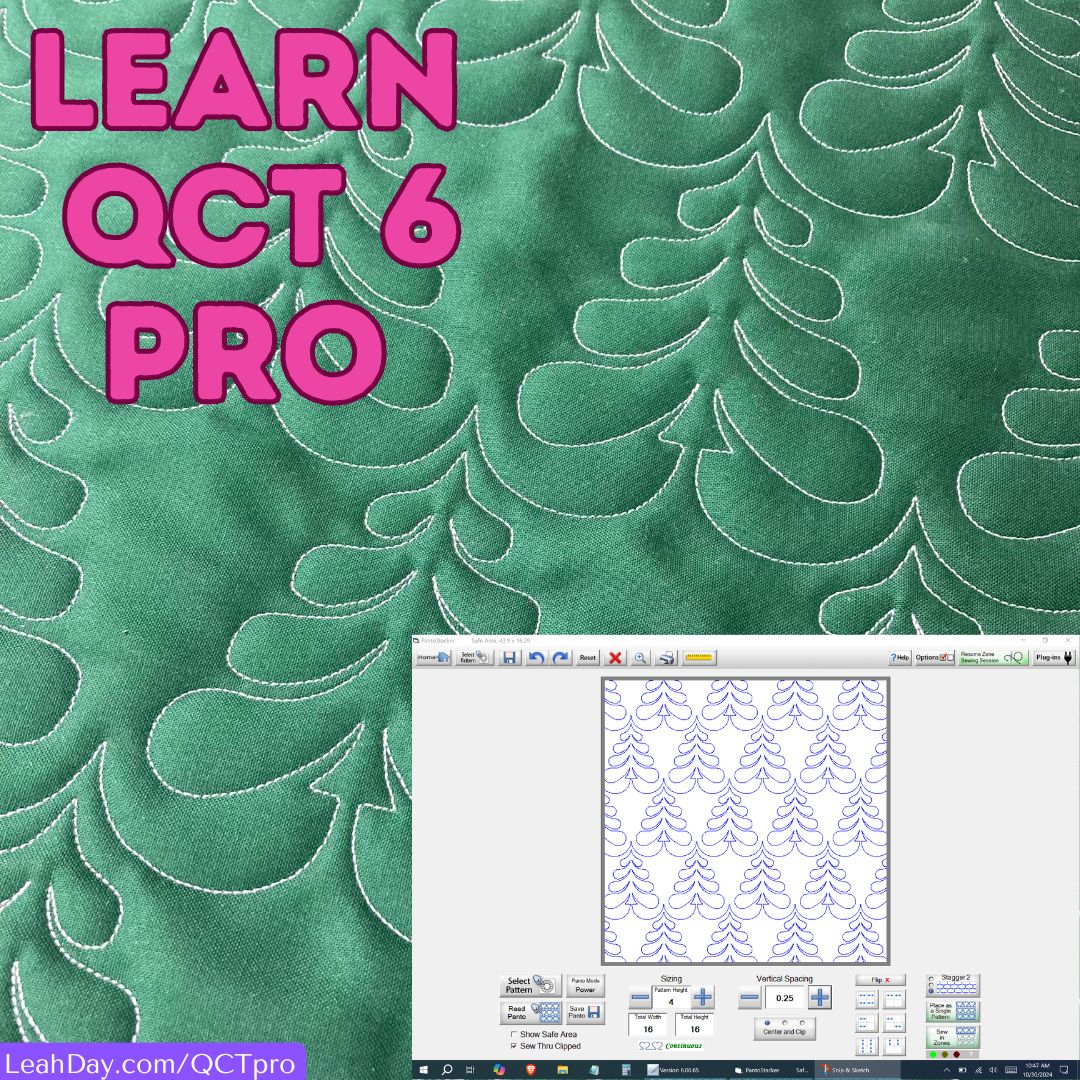 Explore Intelligent Quilting with QCT PRO – LeahDay.com