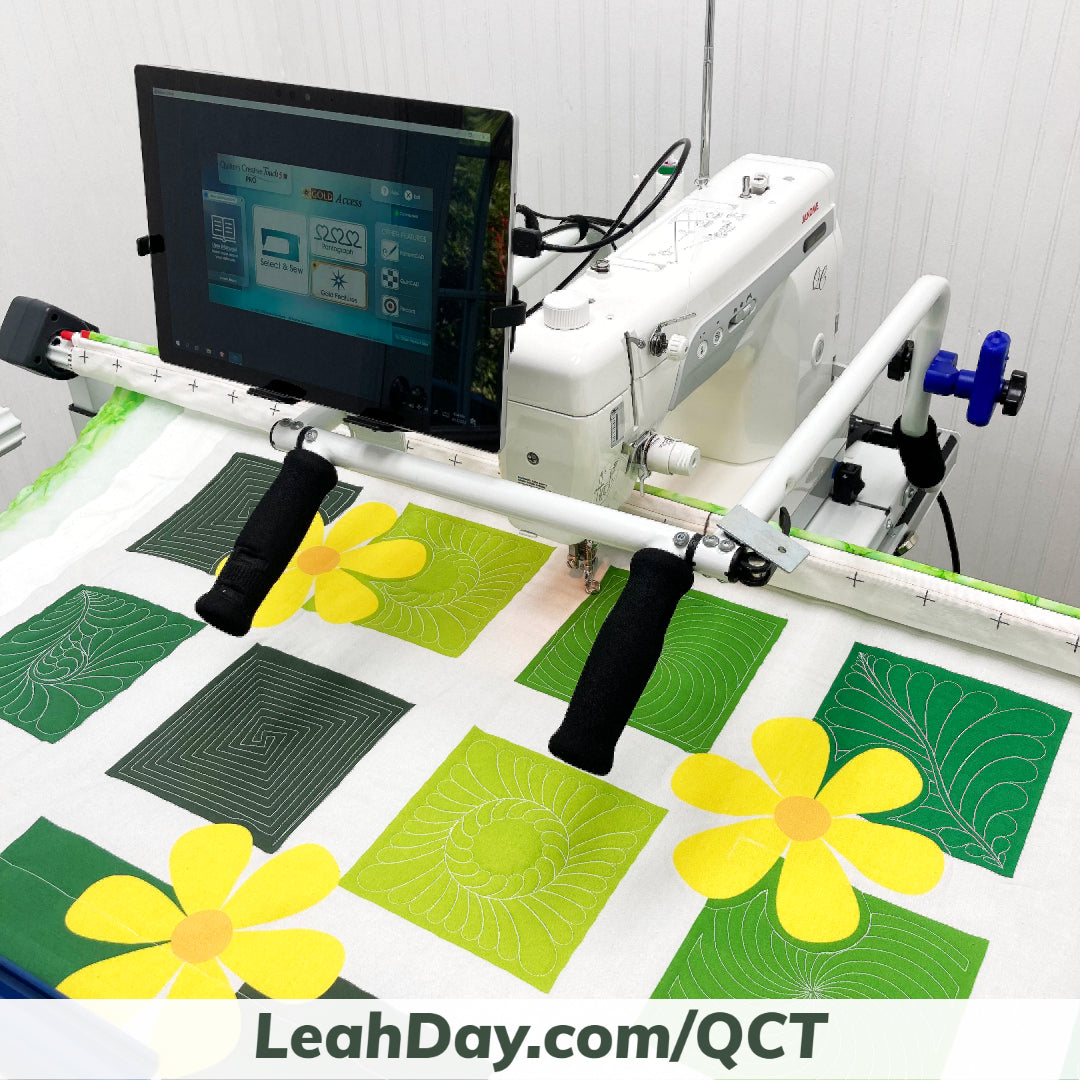 Tips for Using Quilter’s Creative Touch (QCT5) on a Home Machine