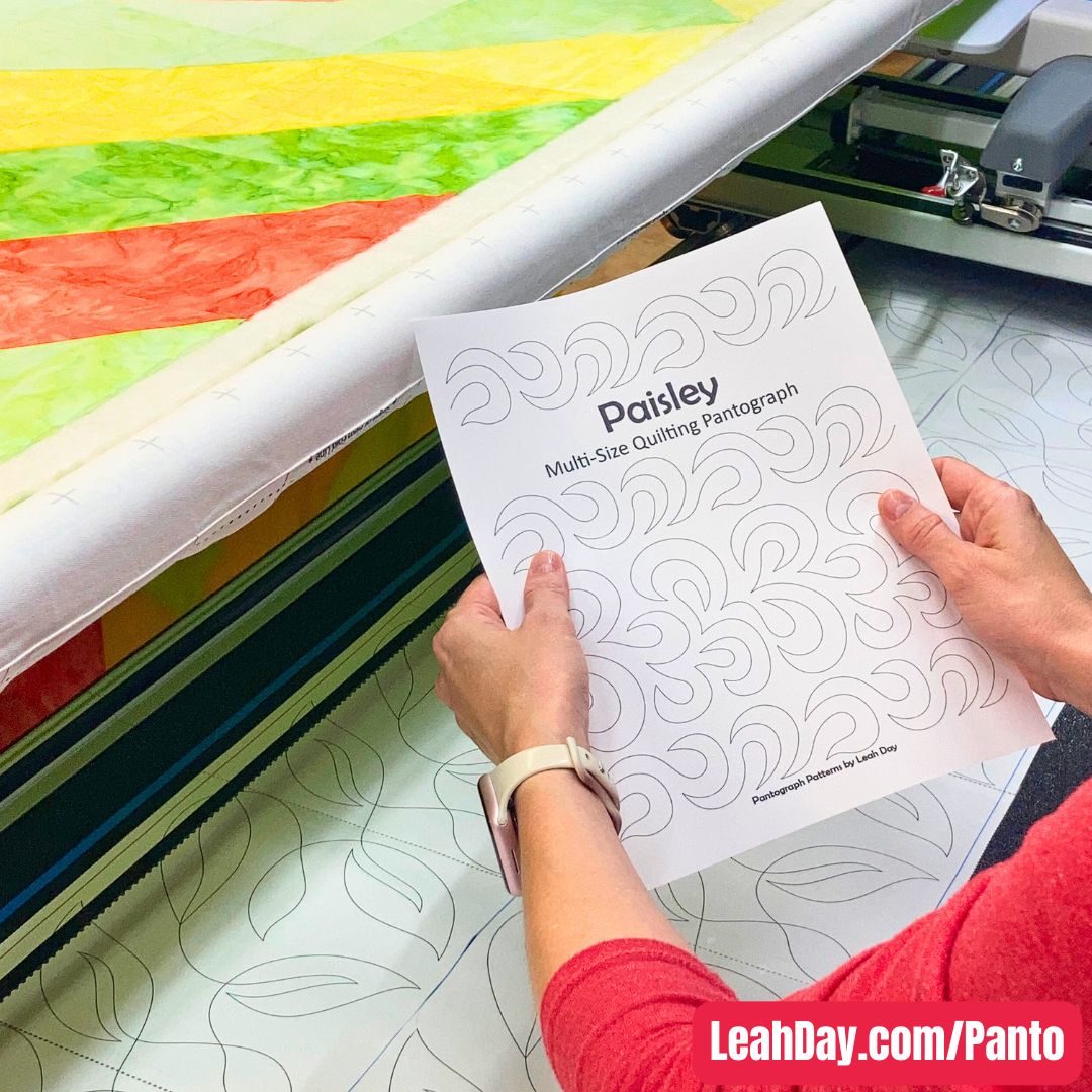 Pantograph Quilting Patterns for Home Machines and Longarms