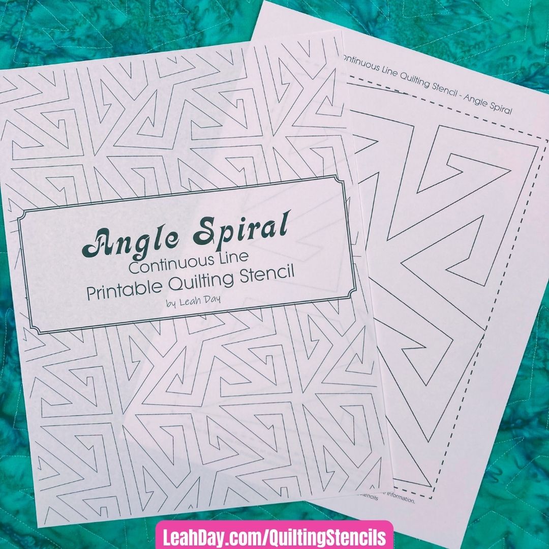 Printable Quilting Stencils - Paper Quilt Stencil – LeahDay.com printable-quilting-stencils-paper-quilt-stencil-leahday-com