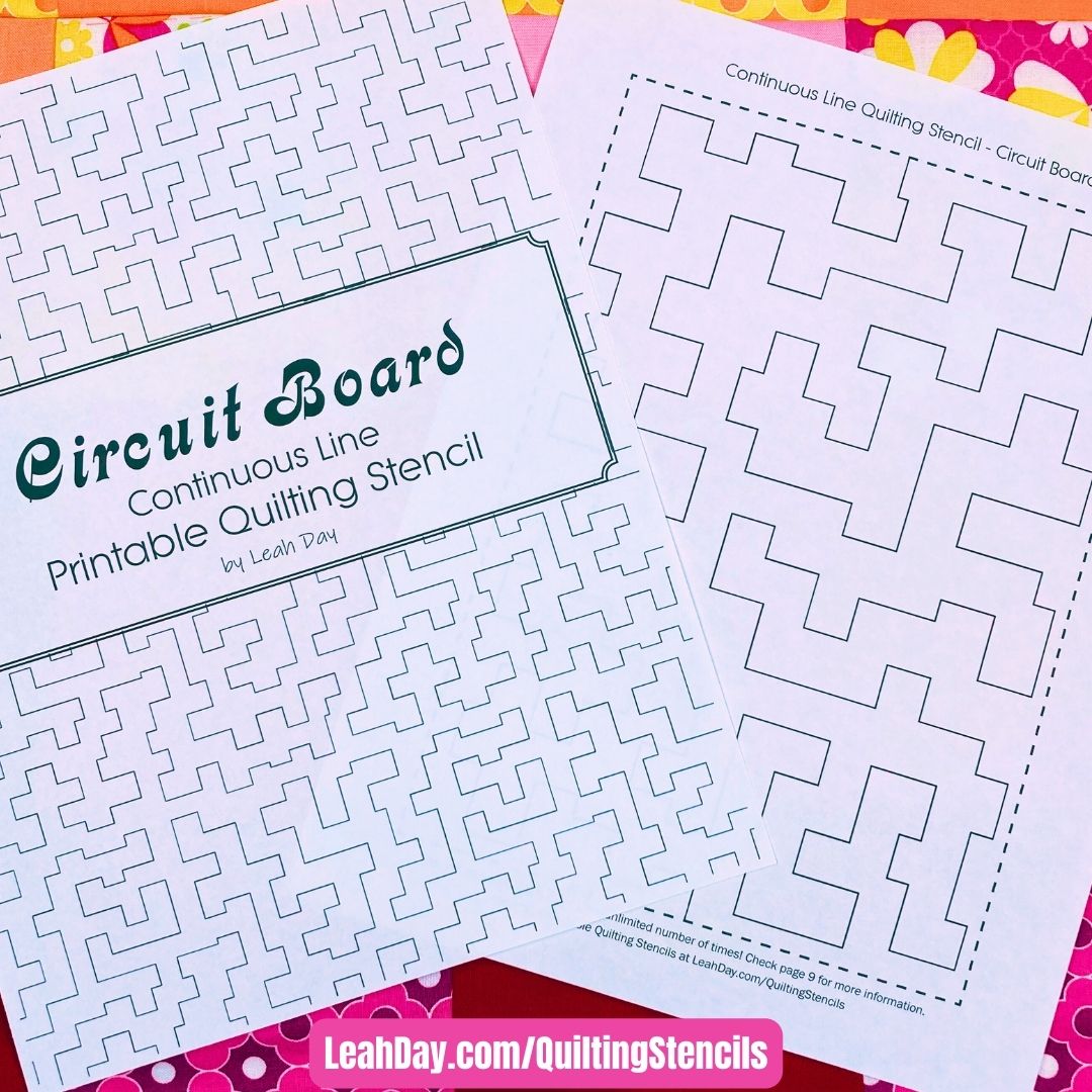 Printable Quilting Stencils - Paper Quilt Stencil – LeahDay.com printable-quilting-stencils-paper-quilt-stencil-leahday-com