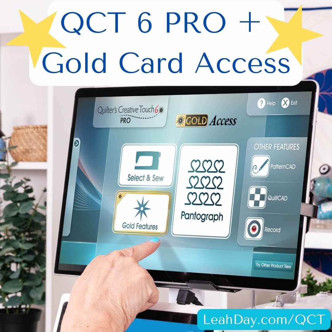 Quilters Creative Touch 6 — Computerized Quilting Software