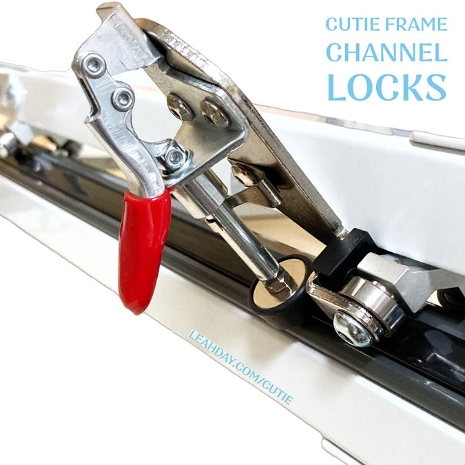 Cutie Frame Channel Locks Quilt Easier on the Cutie Frame