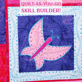 Quilt as You Go Sampler Quilt | Skill Building Quilt Pattern