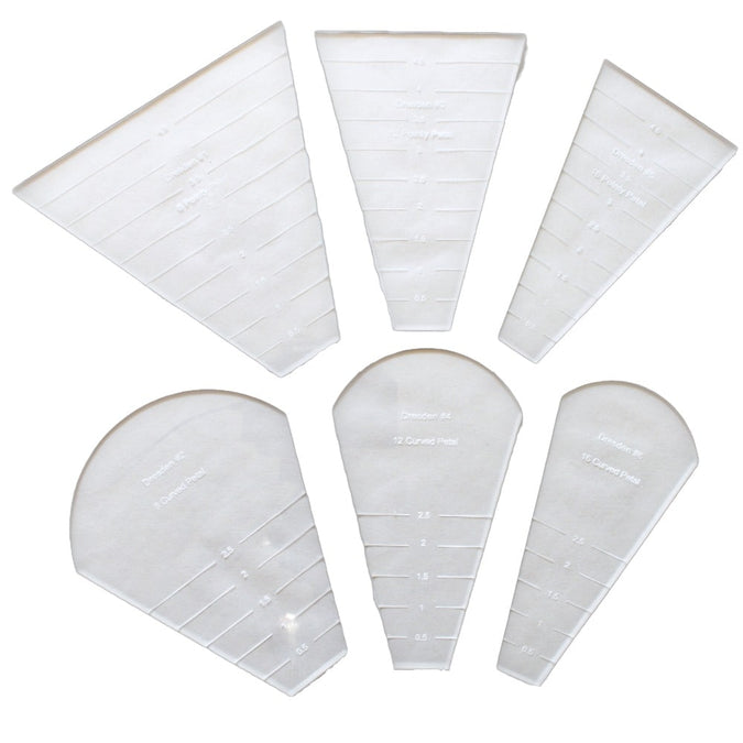Dresden Plate Quilt Block Template Set – LeahDay.com