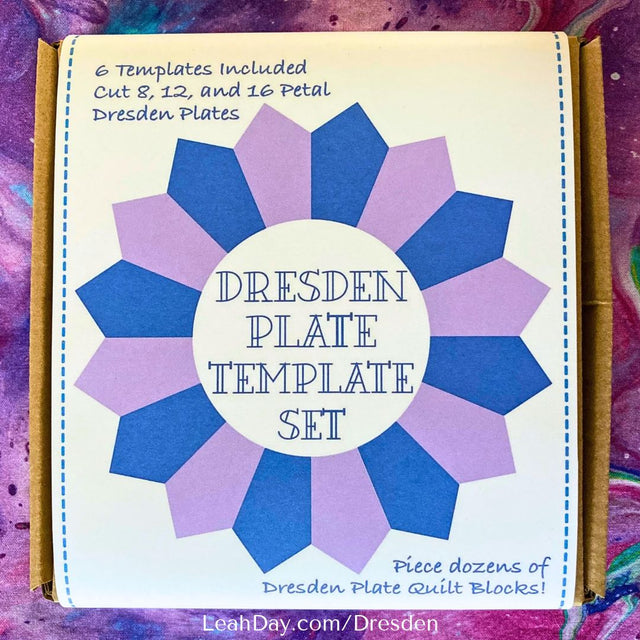 Dresden Plate Quilt Block Template Set