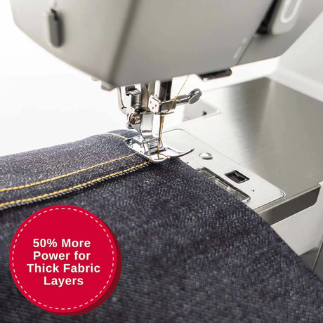Singer 4423 Sewing Machine with 50% more power sewing on denim fabric