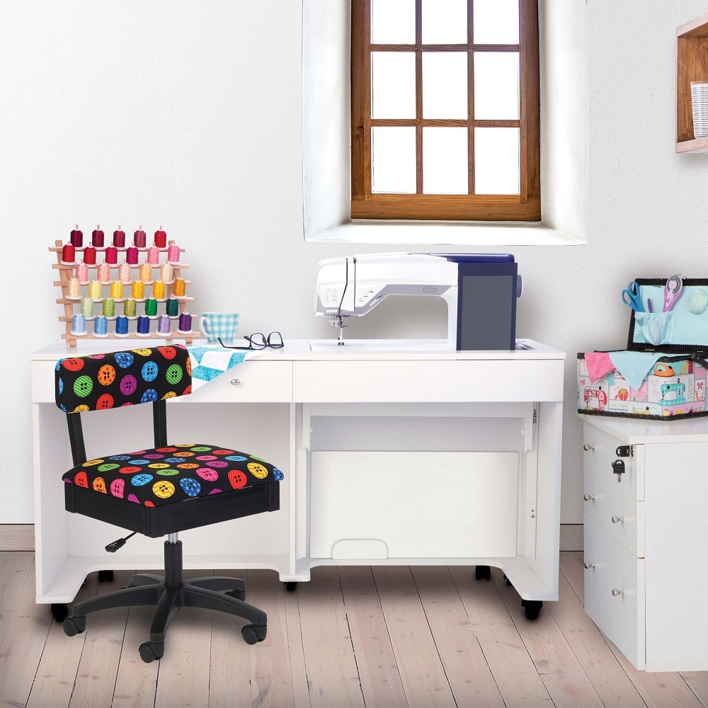 Sewing desk chair new arrivals