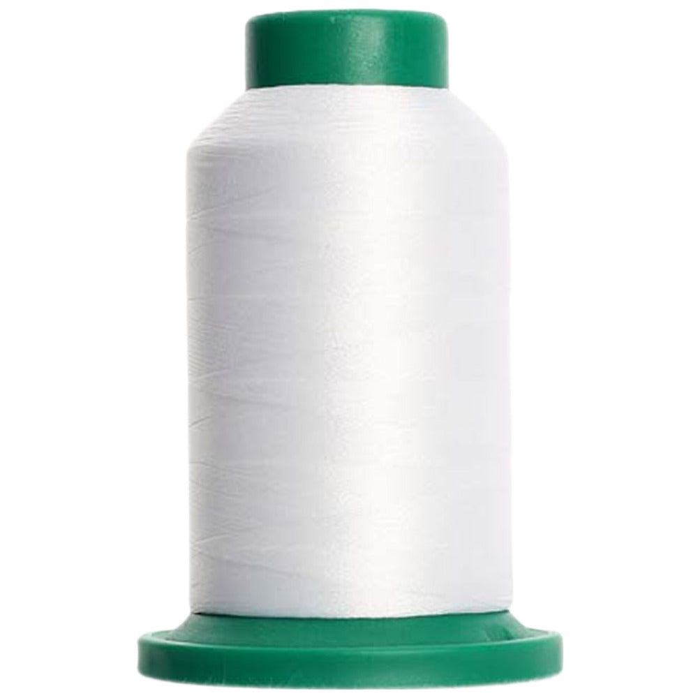Isacord Embroidery Thread Silky White