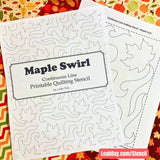 Printable Quilting Stencils PDF - Easy Quilting on Paper!