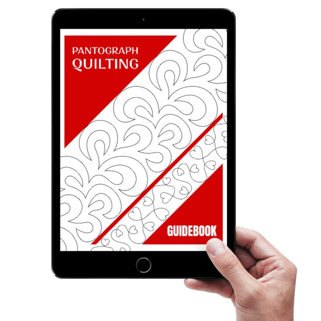 Pantograph Quilting PDF Guidebook | How to Quilt with Pantographs
