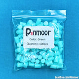 Pinmoor Pin Anchors - Pack of 100 Straight Pin Stoppers