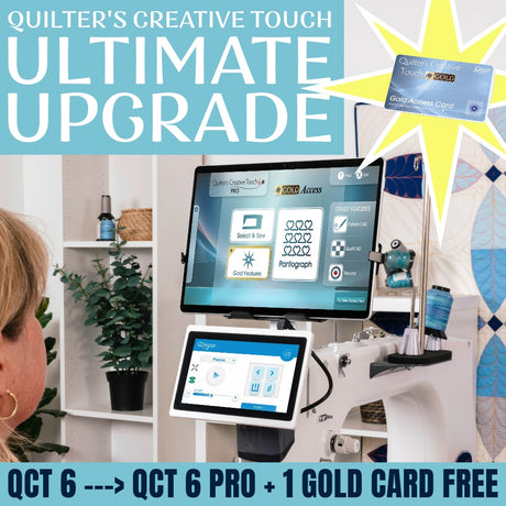 Automated Quilting Software QCT 6 Ultimate Upgrade