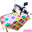 QMX Foundation on Cutie Breeze Frame with Little Rebel sewing machine