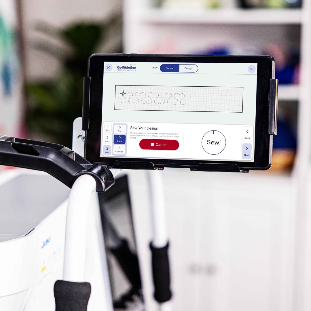 
QMX Foundations press start button screen