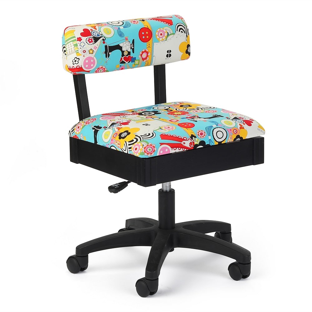 Hydraulic sewing chair