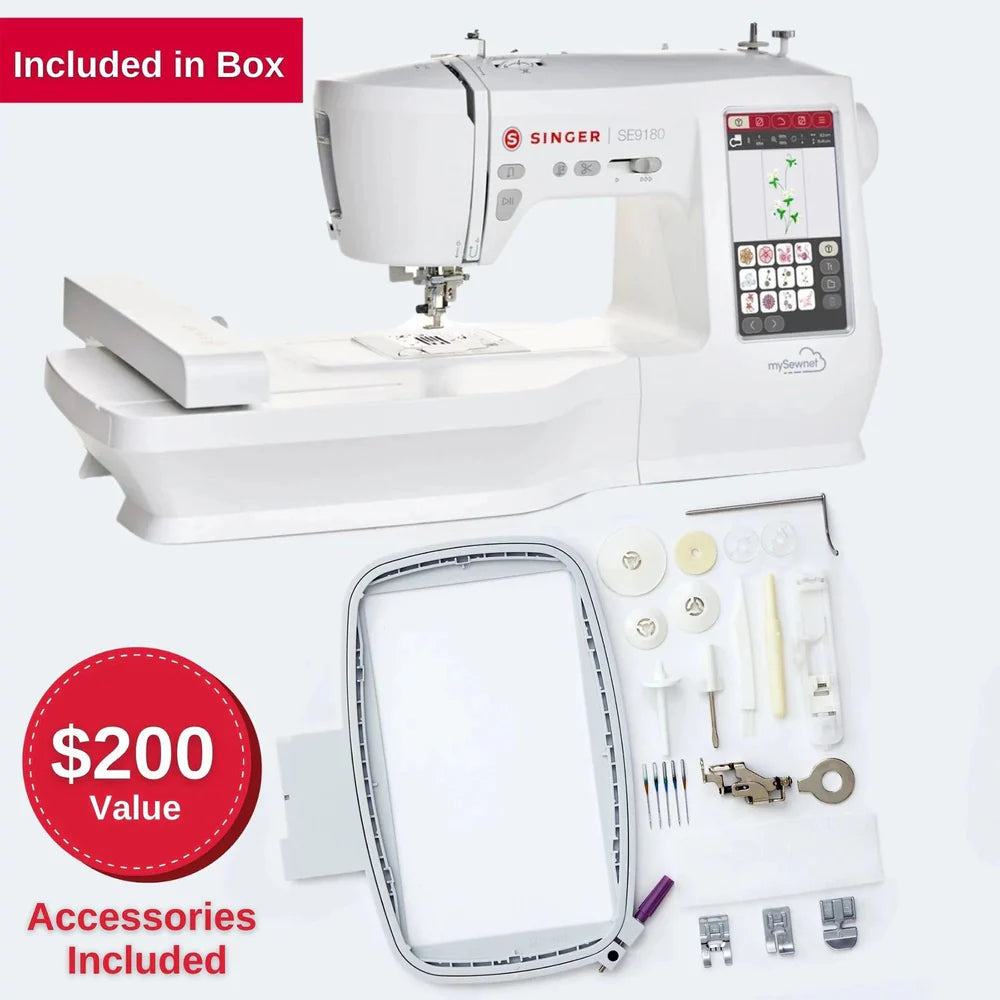 SINGER Sewing and Embroidery Machine - Meet the SE9180