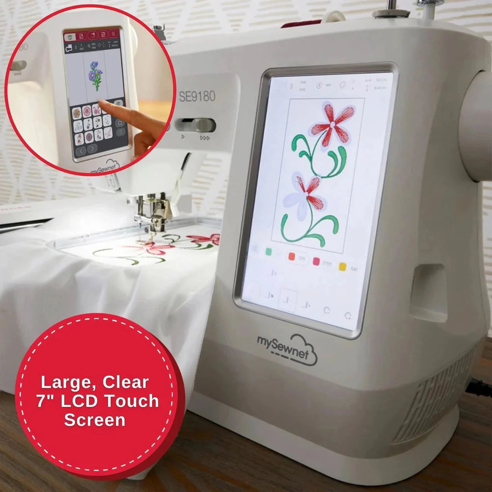 SINGER Sewing and Embroidery Machine - Meet the SE9180