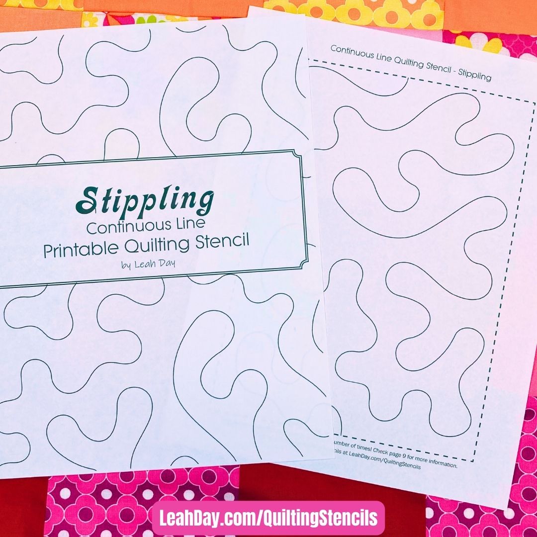 Printable Quilting Stencils PDF - Easy Quilting on Paper!