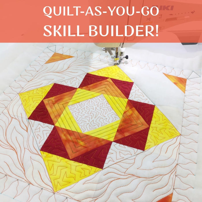 Quilt as You Go Sampler Quilt Pattern