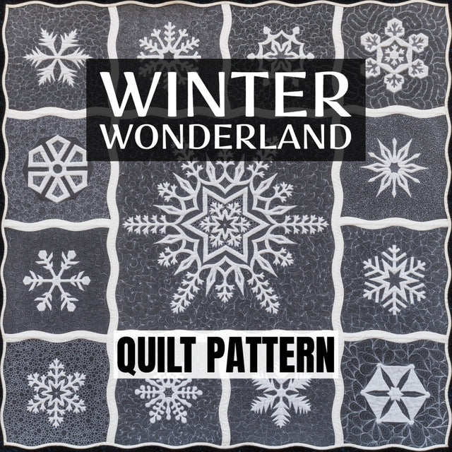 Winter Wonderland Quilt Digital Pattern